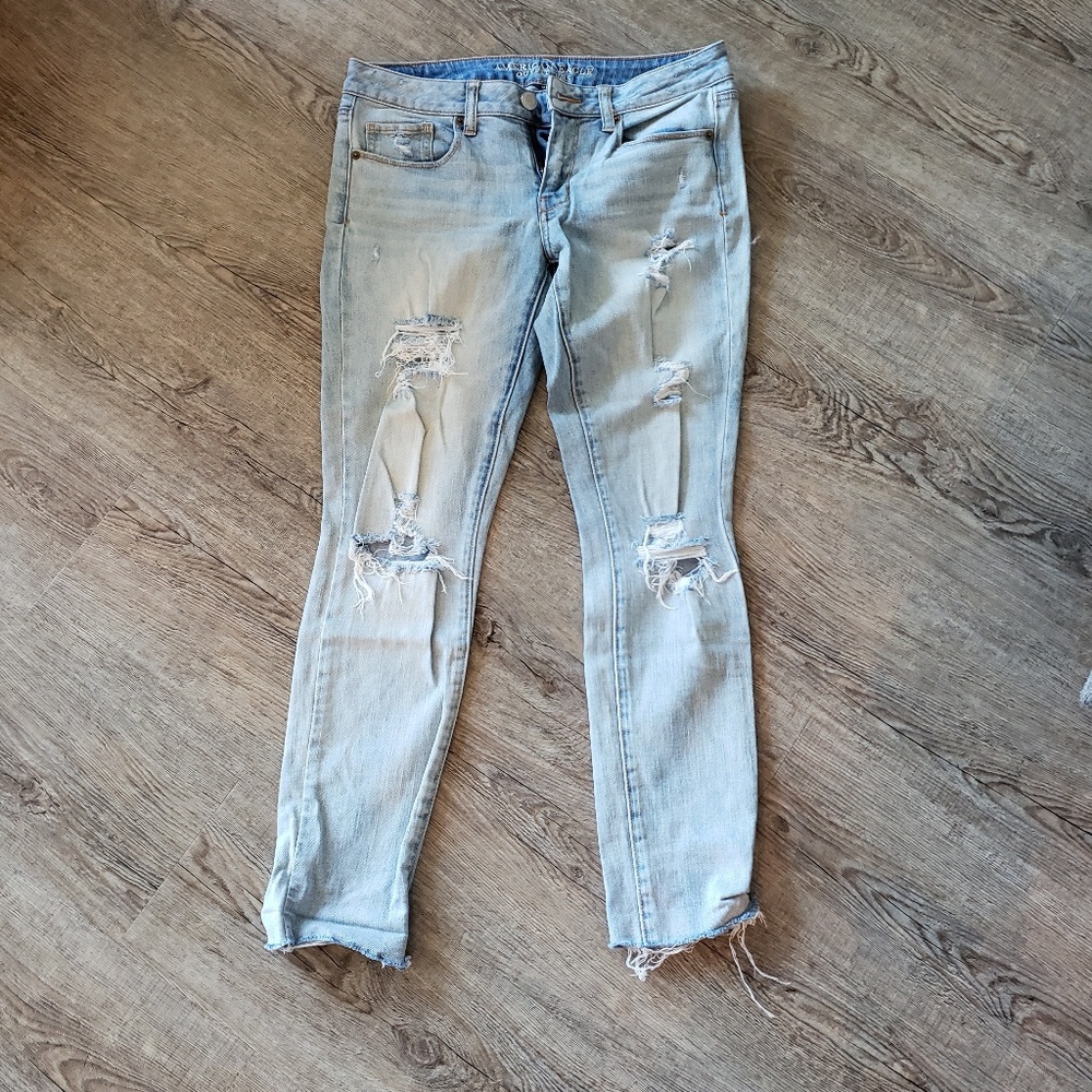 Women's American Eagle destro skinny stretch jeans
